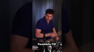 how to play paradiddle fillsparadiddle groove fillrudiment drum fillscool paradiddle ideas [upl. by Llyrrad]