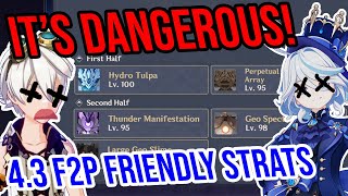 43 Abyss 12 is DANGEROUS Best 4★ Teams Tips amp Speedrun Genshin Impact [upl. by Ennylcaj]