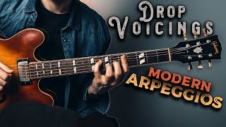 Drop Voicing Arpeggios Essential Chord Shapes amp Melodic Patterns [upl. by Solraced]