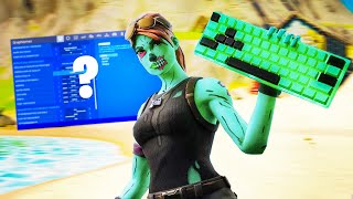 💯La MEILLEURE SENSIBILITÉTOUCHES et PARAMÈTRES Clavier Souris pour jouer à FORTNITE sur PC [upl. by Atinihc]