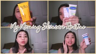 🌞 MY MORNING SKINCARE ROUTINE as a TRETINOIN user 🌞 [upl. by Hartwell]