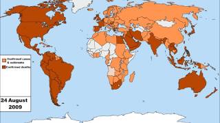 H1N1 Pandemic 20092010 Every Week [upl. by Riorsson]