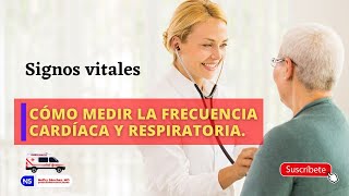 🚑¿QUE ES LA FRECUENCIA CARDÍACA  Técnica ParaTomar la Frecuencia Cardíaca y Respiratoria 2022✔ [upl. by Hunsinger]