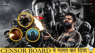 Salaar Censor Board Biggest Update 🤯 salaar trailer 2 [upl. by Ysus]