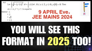 A Question Involving Lebnitz amp Differential Eqn  Integration  JEE MAINS 2024  April 9th Eve [upl. by Elsie]