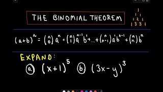 🔍 The Binomial Theorem  Example 1 🔍 [upl. by Acir681]