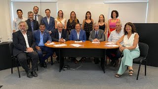 UCASAL firmó un convenio multilateral de capacitación en cambio climático [upl. by Oirasec670]