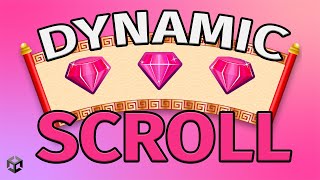 How to Dynamic Scroll View in Unity [upl. by Ardnalahs]