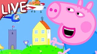 🔴 Giant Peppa Pig and George Pig LIVE FULL EPISODES 24 Hour Livestream [upl. by Indnahc280]