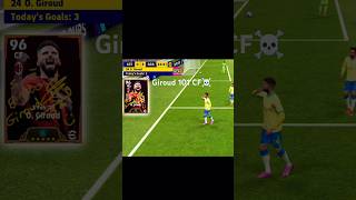 Efootball Giroud 101CF ☠️⚽efootball pes efootball2024 giroud [upl. by Messing]