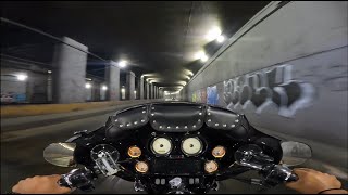 GUADALAJARA DE NOCHE  HARLEY DAVIDSON  VTWIN ASMR motovlog [upl. by Ardnola]