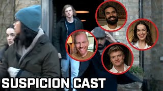 Suspicion Cast Interview Noah Emmerich Elizabeth Henstridge Kunal Nayyar and Tom Rhys Harries [upl. by Witha572]