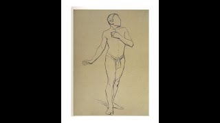 Bargue Figure Drawing using Constructive Anatomy [upl. by Bannister]