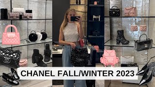 CHANEL 23K COLLECTION  CHANEL FALL WINTER 2023 BAGS SHOES ACCESSORIES RTW  Laine’s Reviews [upl. by Stuart]