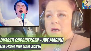 Dimash Qudaibergen  Ave Maria LIVE from New Wave [upl. by Mariya]