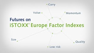 Capture risk premia Eurex iSTOXX® Europe Factor Index Futures [upl. by Nyllaf]