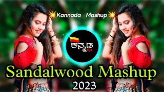 Sandalwood Mashup 2023  Kannada Mashup  Kannada Dj Song  Dj Mj [upl. by Lavena]