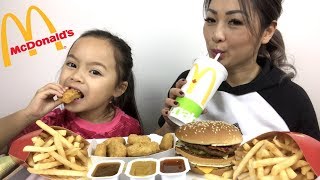 McDonalds Bacon BigMac amp Nuggets Meal  Mukbang  NE Lets Eat [upl. by Nettirb]