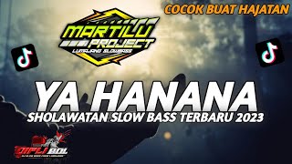 DJ SHOLAWAT FULL BASSDJ YAHANANAdj sholawat terbaru slow full bass [upl. by Elletnahc34]