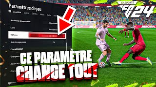 FC 24  Ces PARAMÈTRES CHANGENT TOUT  ⚙️ TUTO [upl. by Refinej]