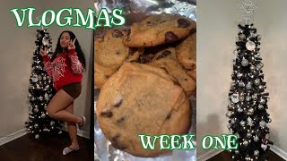 Decorating For Christmas VLOGMAS 2023 amp Baking Cookies [upl. by Abbot]