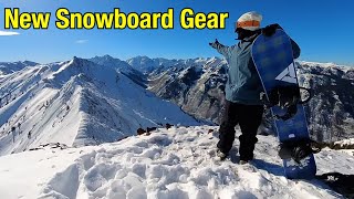 How to break in your new snowboard gear with chadotterstrom aspensnowmass [upl. by Nwahsyar830]