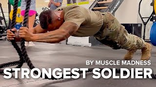 STRONGEST Soldier in Army Gym  Diamond Ott  Muscle Madness [upl. by Sibeal355]