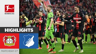 Schick amp Andrich Safe CrossLeague Season Record  Bayer 04 Leverkusen  Hoffenheim 21  MD 27 [upl. by Rico]