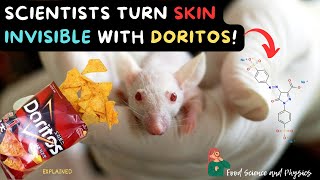 Scientists Turn Skin Invisible with Doritos chemistry physics food [upl. by Athalee273]