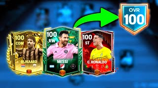 100 OVR Reached But With New Players  Best Team Upgrade Ever  Weve Messi Ronaldo Henry [upl. by Aztiram507]