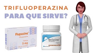 TRIFLUOPERAZINA que es trifluoperazina y para que sirve cuando y como tomar trifluoperazina 5 mg [upl. by Roid]