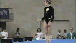 Svetlana Boginskaya Vault finals 1992 Olympic Games [upl. by Elmore]