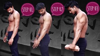 TRICEPS KAISE बनाए घर पे Triceps EXERCISES No GYM [upl. by Akinajnat]