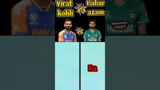 virat kohali vs Babar Azam sortavideo ❤️ [upl. by Ainnos]