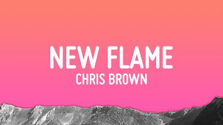 Chris Brown  New Flame Lyrics ft Usher Rick Ross [upl. by Suiravaj]