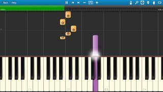 Deliverance  Duelling Banjos  Synthesia Cover  Piano Tutorial [upl. by Ebehp]