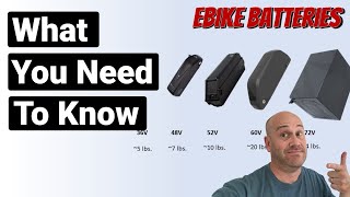 e bike BATTERIES EXPLAINED [upl. by Portwin285]