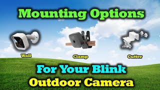 Clever Mounting Options for your Blink Outdoor Camera  Full Review [upl. by Onivag574]