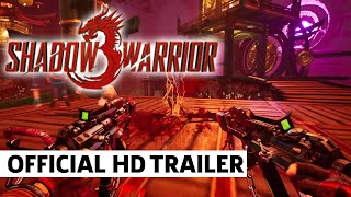 Shadow Warrior Gameplay Trailer 2  Devolver Digital E3 2021 [upl. by Nylrahc]