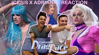 Icesis Couture X Adriana Everybody Say Love  BRAZIL REACTION  Canadas Drag Race  Season 2 [upl. by Althee]