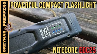 Powerful Compact Flashlight  Nitecore EDC 25 [upl. by Melamed]