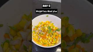 Day2 Meal Plan for weight loss😊👍shorts shortsfeed trending weightloss viralvideo subscribe [upl. by Charissa164]