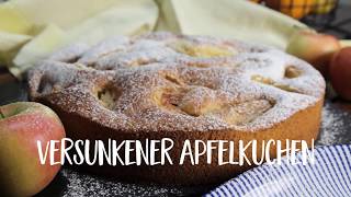 Versunkener Apfelkuchen  nach Omas Art [upl. by Haimehen]