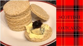 Simple amp easy Scottish oatcakes recipe  Bake with me [upl. by Aneeles]