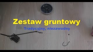 Zestaw gruntowy  wędkarstwo Jak zrobić klasyczny skuteczny zestaw Feeder [upl. by Nylyram]