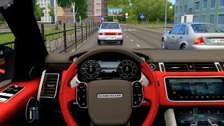 City Car Driving  Range Rover SVR  Street Racing [upl. by Topliffe]