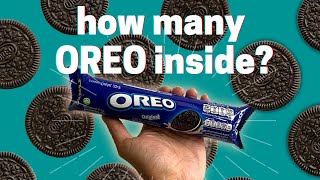 Total pieces of OREO inside a 133g OREO pack [upl. by Krein92]