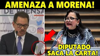 MORENA SACA CARTA quotPRUEBA DE AMENAZAS DE NORMA PIÑAquot PARA QUE APRUEBEN PRESUPUESTO DE LA SCJN [upl. by Ahsa645]