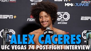 Alex Caceres Thinks Hes 2 or 3 Wins From Title Contention  UFC on ESPN 45 [upl. by Akirdnwahs]