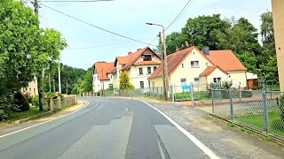 🇩🇪 Driving in Germany  Schöpstal  Görlitz Region  Most Beautiful Village in Germany 4k60fps [upl. by Ytsanyd257]